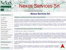 Tablet Screenshot of nexusservices.org
